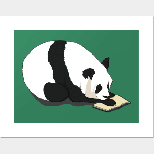 Reading Panda Posters and Art